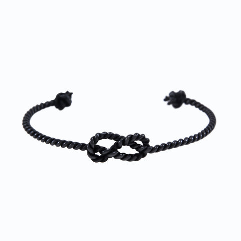 SAVOY ROPE Bangle - Oxidized
