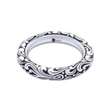 KRANOK ROUND ENGRAVED RING II