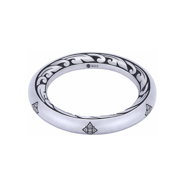 KRANOK Circle Engraved Ring