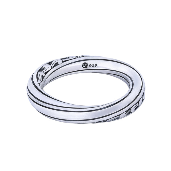 KRANOK Swirl Engraved Ring