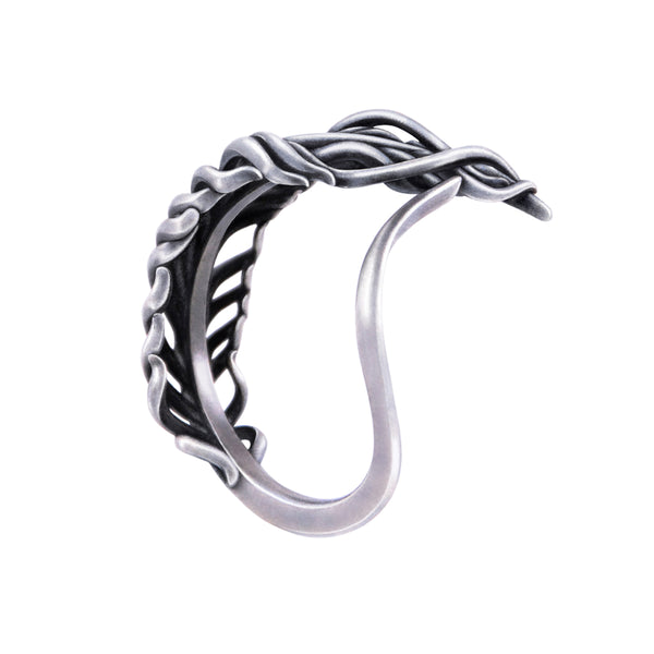 FAITH - Feather Ring with Open Shank